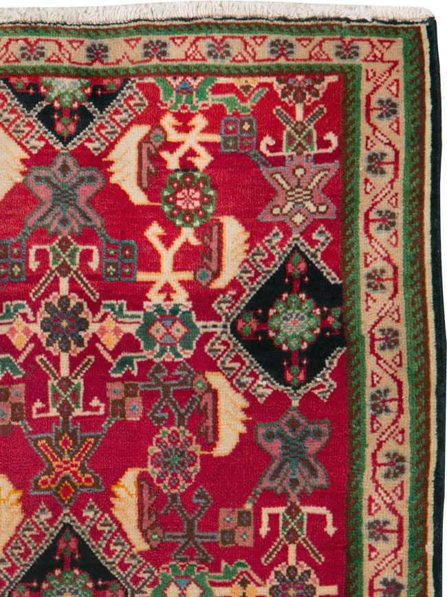 Vintage Persian Shiraz Square Rug (Pair: 1 of 2), No.25168 - Gss