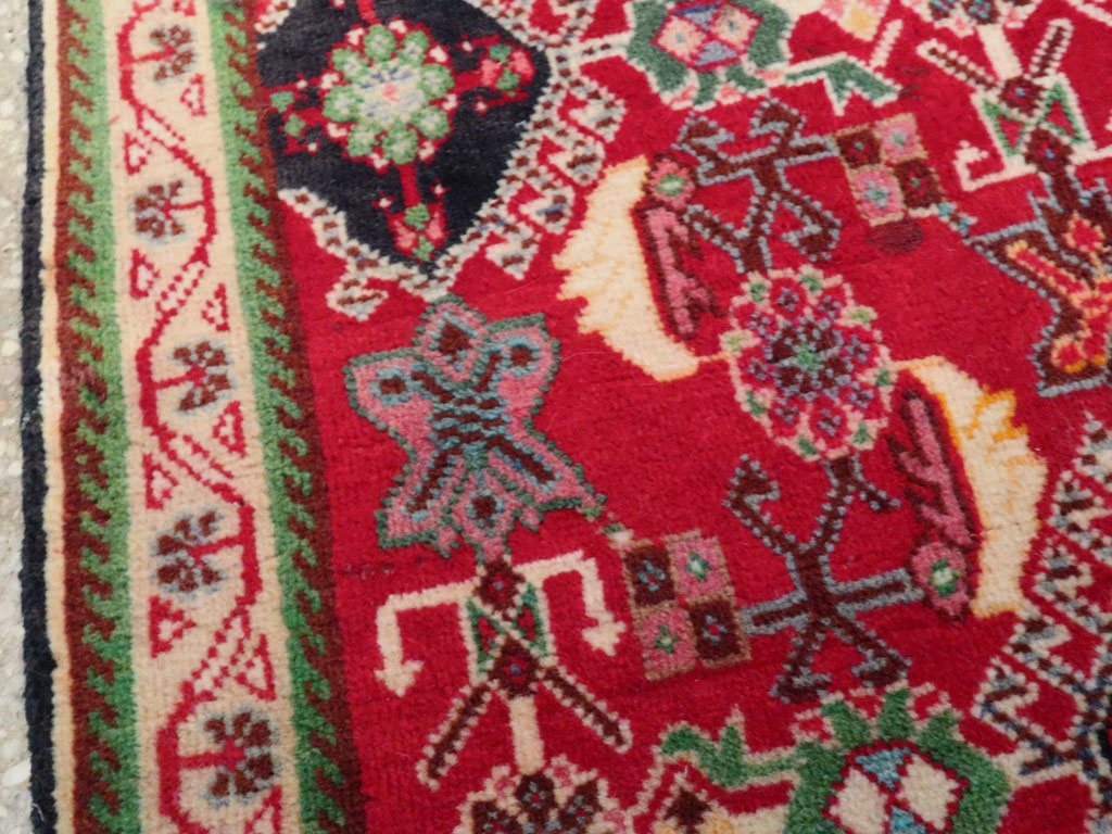 Vintage Persian Shiraz Square Rug (Pair: 1 of 2), No.25168 - Gss