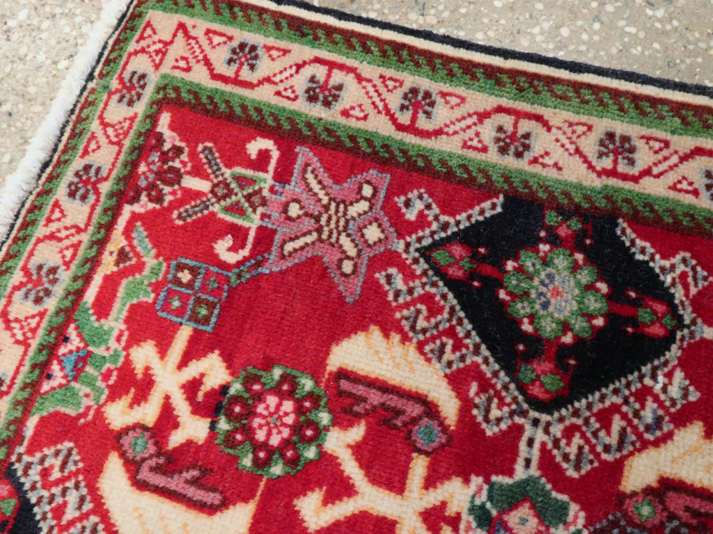 Vintage Persian Shiraz Square Rug (Pair: 1 of 2), No.25168 - Gss