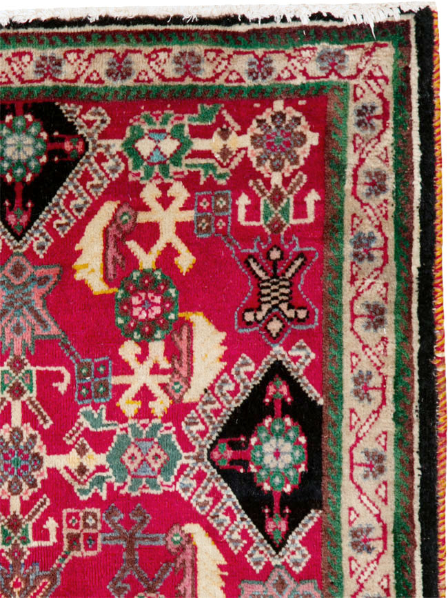 Vintage Persian Shiraz Square Rug (Pair: 2 of 2), No.25169 - Gss