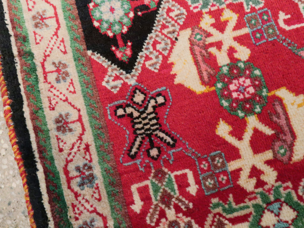 Vintage Persian Shiraz Square Rug (Pair: 2 of 2), No.25169 - Gss