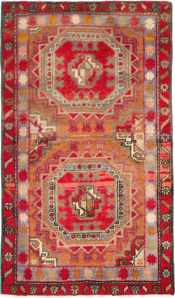 Vintage Persian Tabriz Rug, No.25170 - Gss