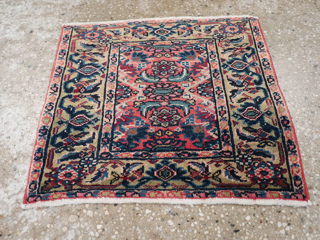 Vintage Persian Bidjar Rug (Pair: 1 of 2), No.25181 - Gss