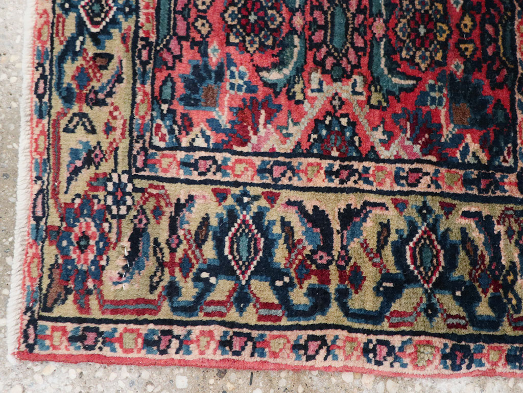 Vintage Persian Bidjar Rug (Pair: 1 of 2), No.25181 - Gss