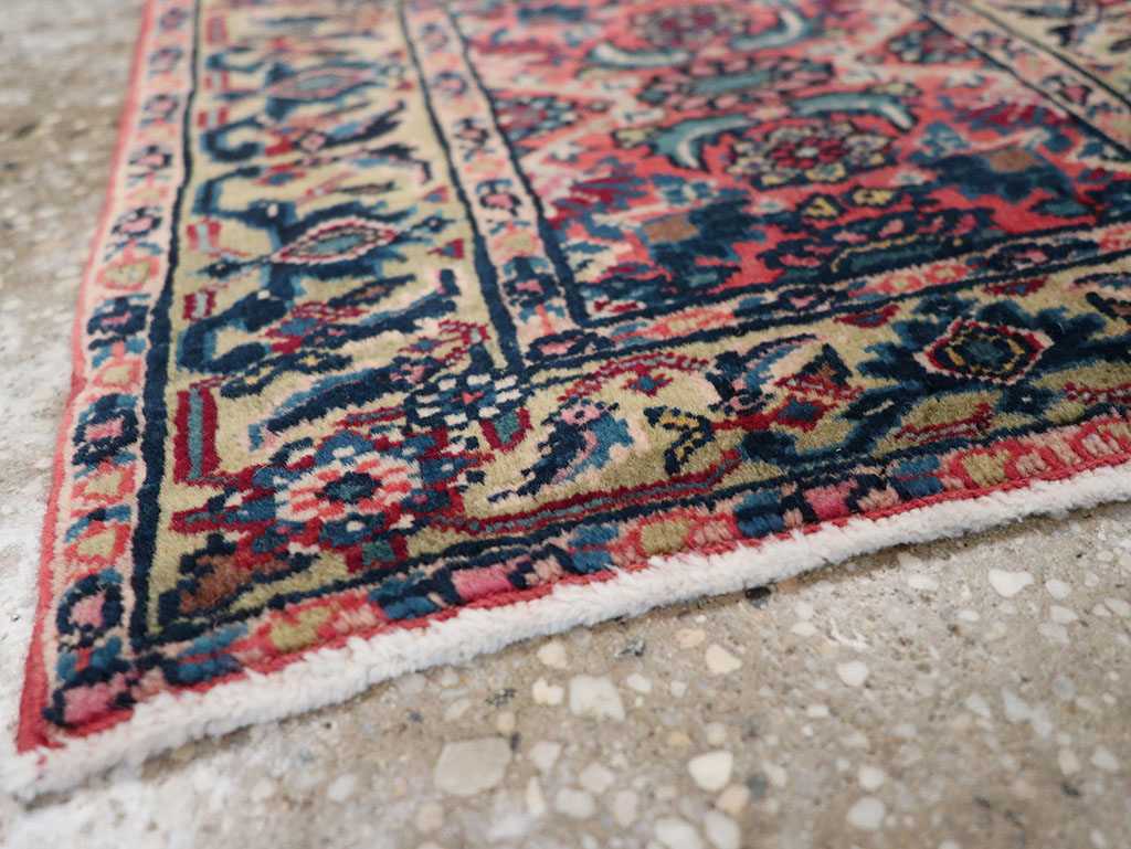 Vintage Persian Bidjar Rug (Pair: 1 of 2), No.25181 - Gss