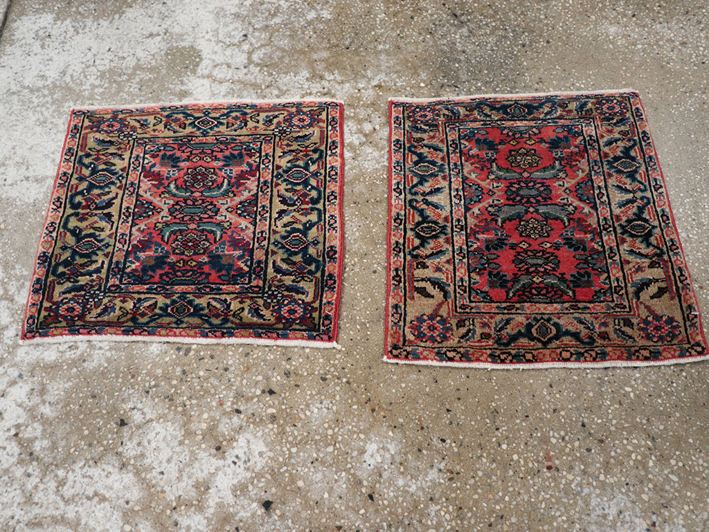 Vintage Persian Bidjar Rug (Pair: 1 of 2), No.25181 - Gss