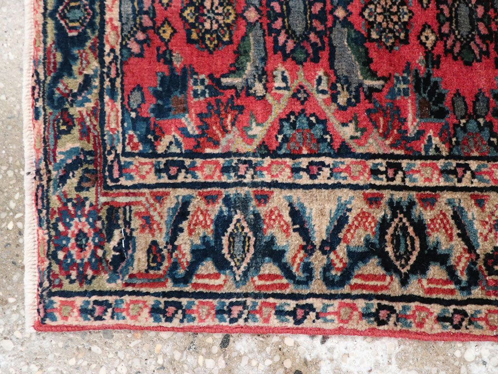 Vintage Persian Bidjar Rug (Pair: 2 of 2), No.25182 - Gss