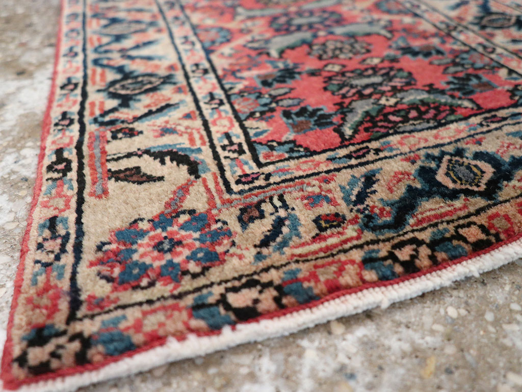 Vintage Persian Bidjar Rug (Pair: 2 of 2), No.25182 - Gss