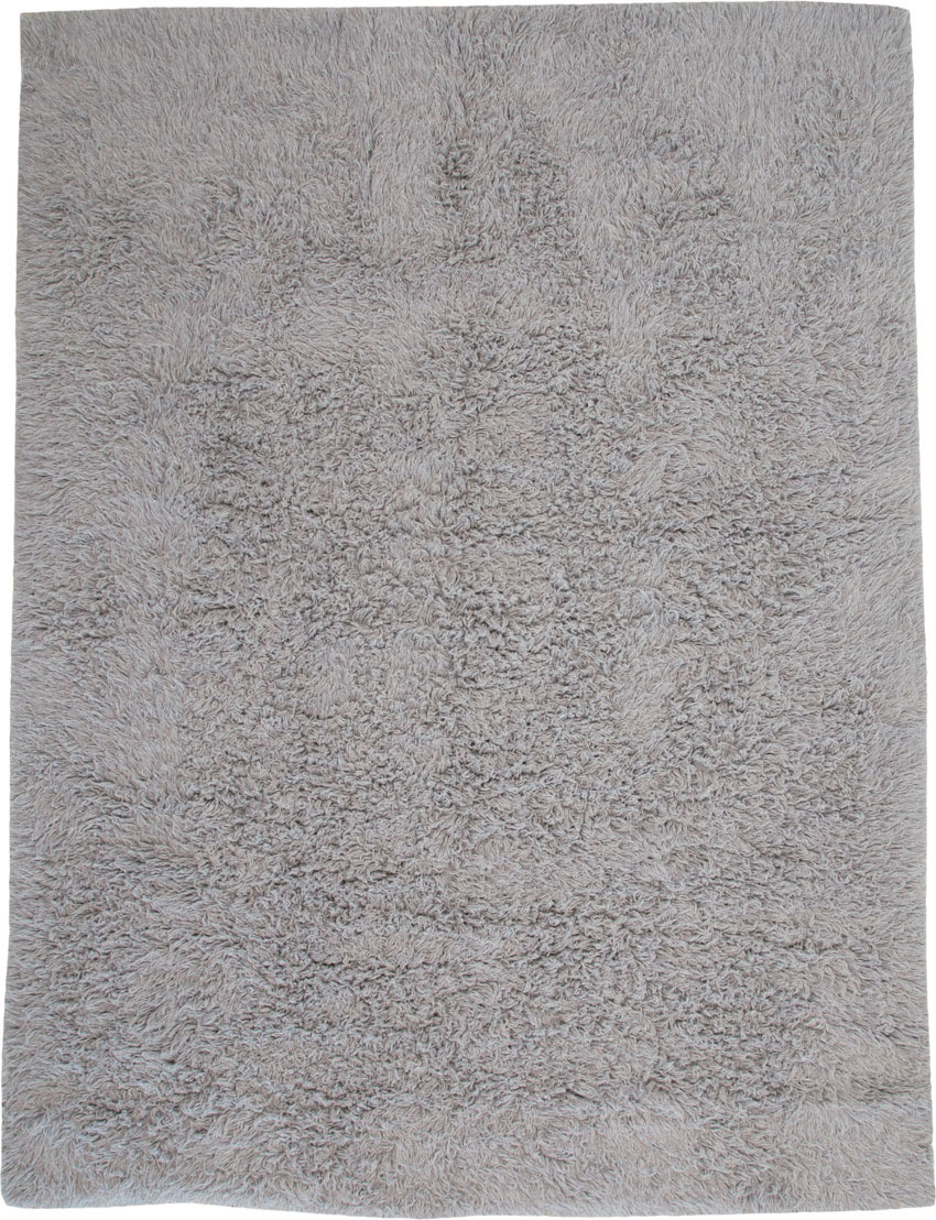 Vintage Greece Shag Rug, No.25183 - Gss