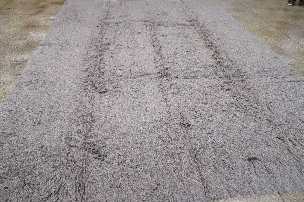 Vintage Greece Shag Rug, No.25183 - Gss