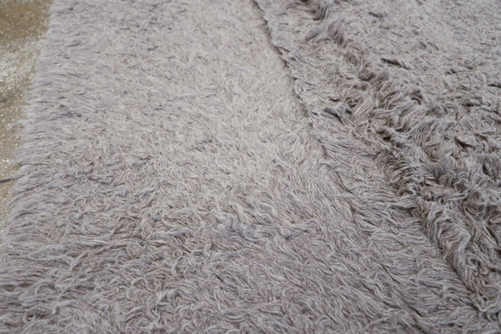 Vintage Greece Shag Rug, No.25183 - Gss