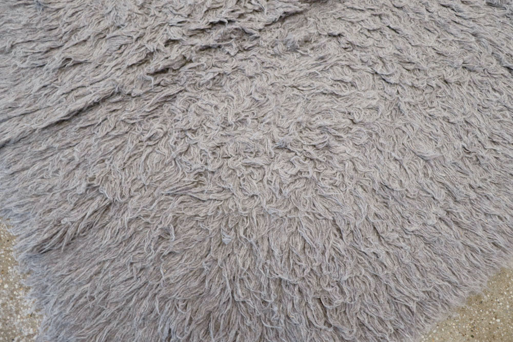 Vintage Greece Shag Rug, No.25183 - Gss