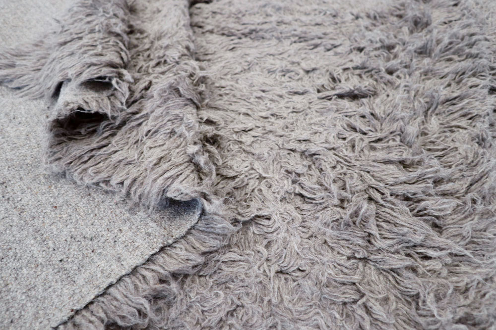 Vintage Greece Shag Rug, No.25183 - Gss