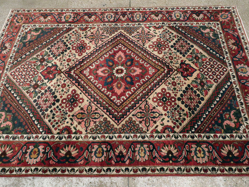 Vintage Persian Joshegan Rug (Pair: 1 of 2), No.25185 - Gss