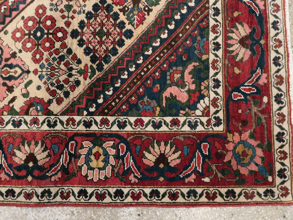 Vintage Persian Joshegan Rug (Pair: 1 of 2), No.25185 - Gss