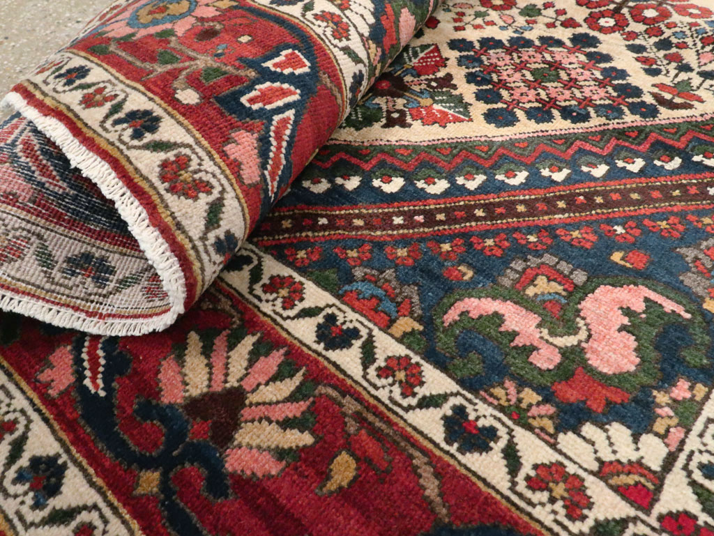 Vintage Persian Joshegan Rug (Pair: 1 of 2), No.25185 - Gss