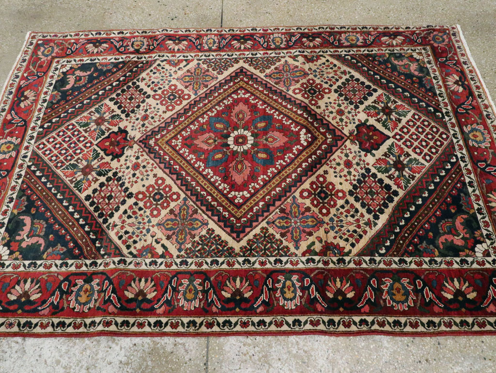Vintage Persian Joshegan Rug (Pair: 2 of 2), No.25186 - Gss