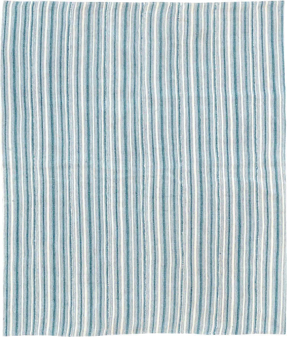 Vintage Persian Flatweave Kilim Square Accent Rug, No.25190 - Gss