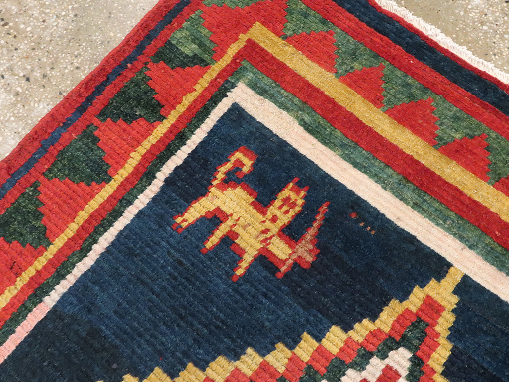 Vintage Persian Gabbeh Rug, No.25201 - Gss