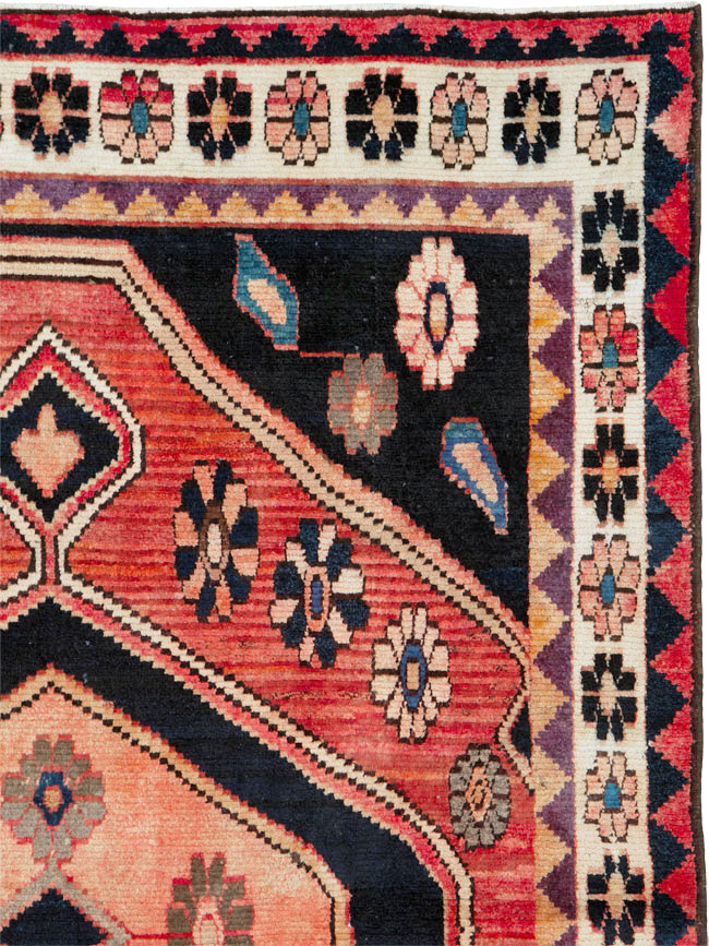 Vintage Persian Gabbeh Rug, No.25203 - Gss