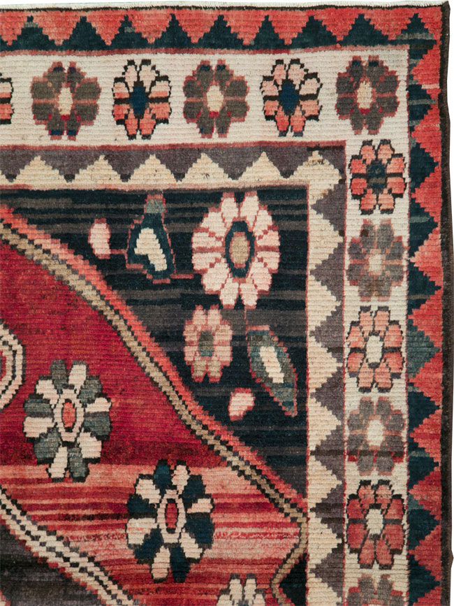 Vintage Persian Gabbeh Rug, No.25205 - Gss
