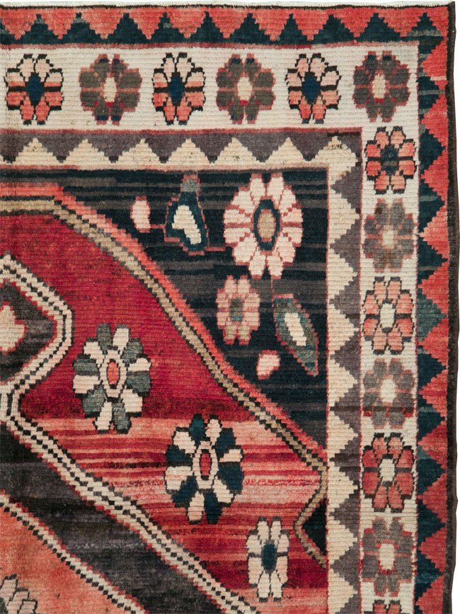 Vintage Persian Gabbeh Rug, No.25205 - Gss