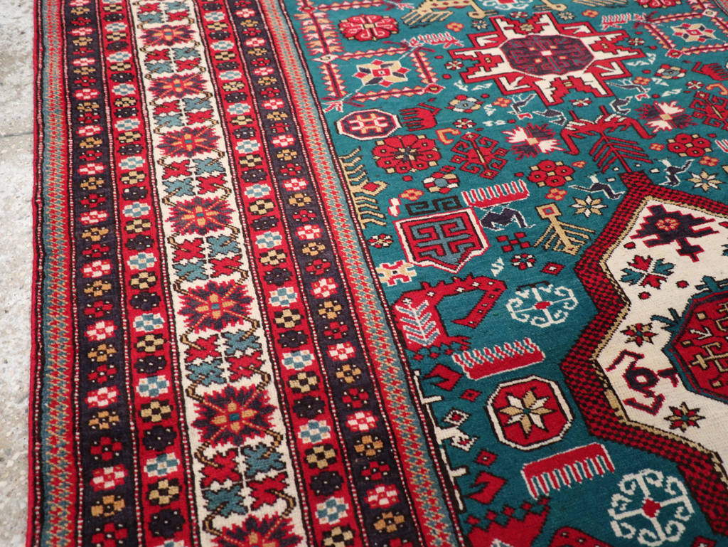 Vintage Persian Tabriz Rug (Pair: 1 of 2), No.25224 - Gss