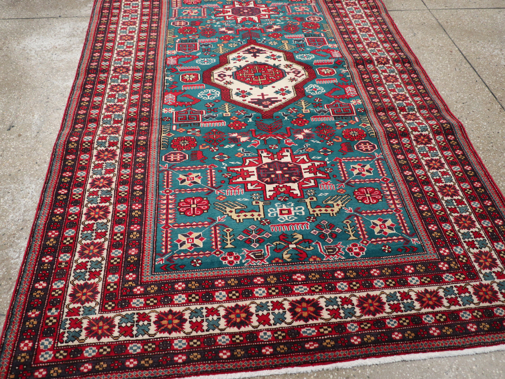 Vintage Persian Tabriz Rug (Pair: 1 of 2), No.25224 - Gss