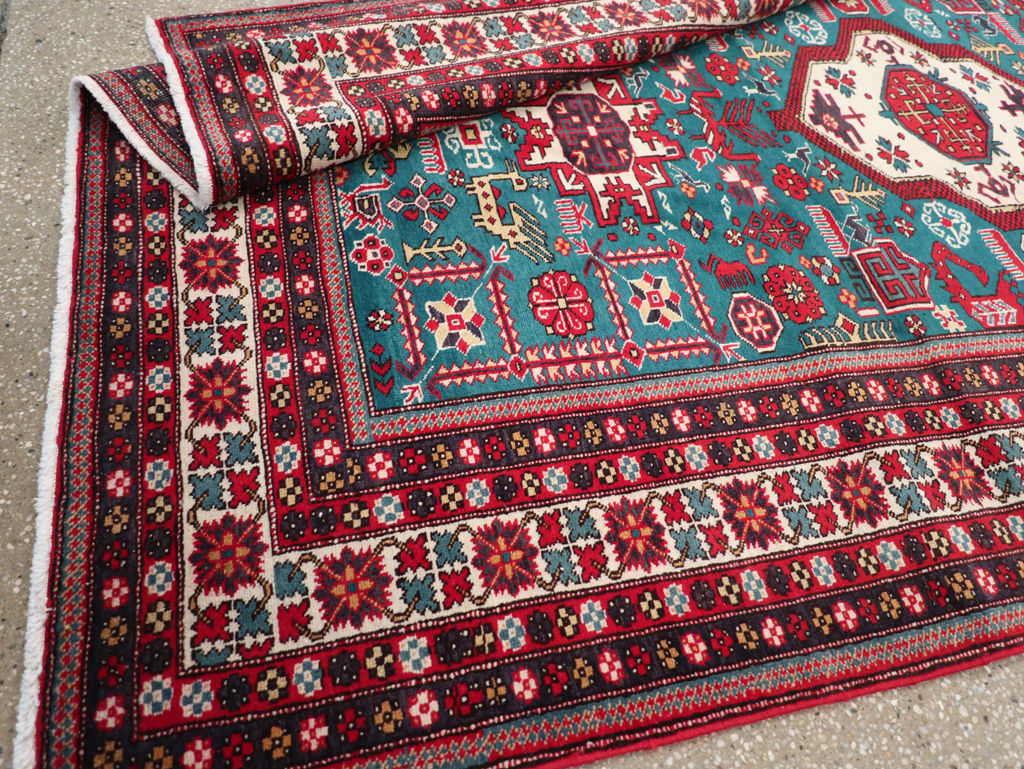 Vintage Persian Tabriz Rug (Pair: 1 of 2), No.25224 - Gss