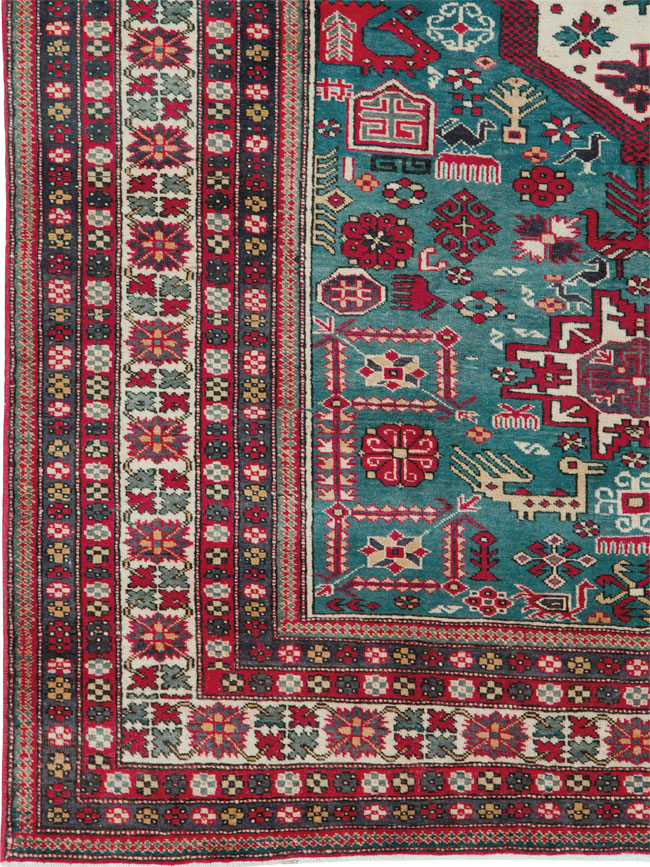 Vintage Persian Tabriz Rug (Pair: 2 of 2), No.25225 - Gss