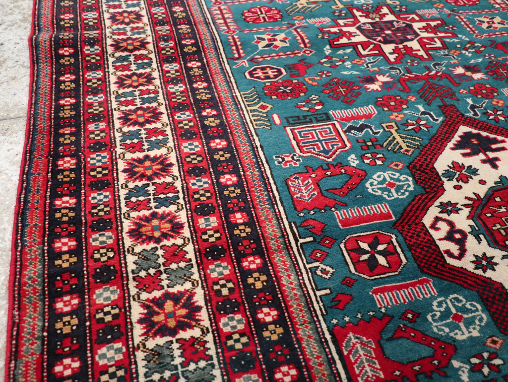 Vintage Persian Tabriz Rug (Pair: 2 of 2), No.25225 - Gss