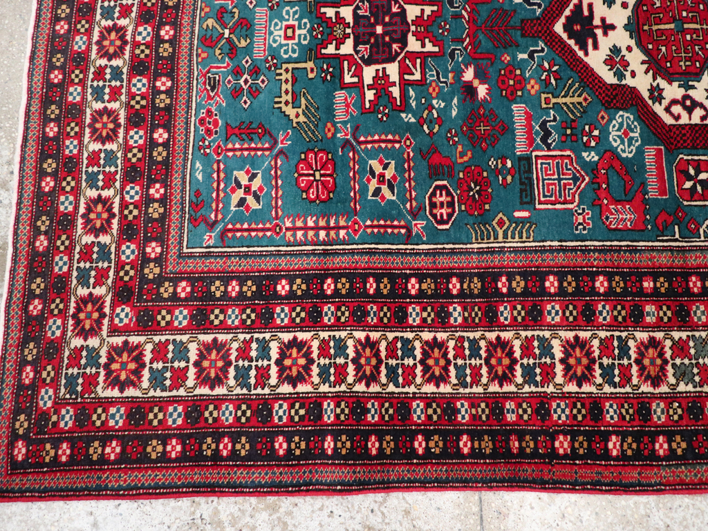 Vintage Persian Tabriz Rug (Pair: 2 of 2), No.25225 - Gss