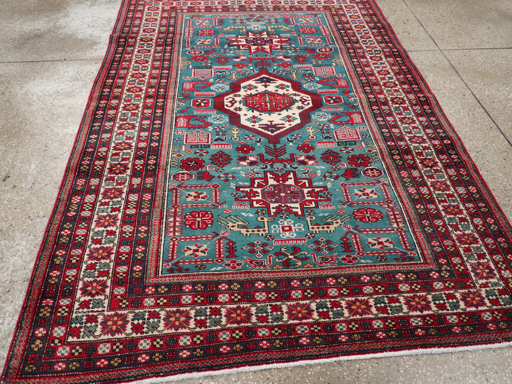Vintage Persian Tabriz Rug (Pair: 2 of 2), No.25225 - Gss