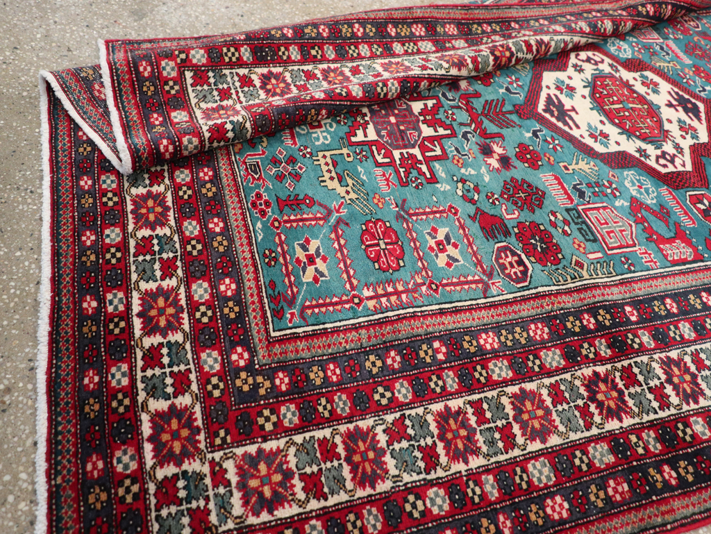 Vintage Persian Tabriz Rug (Pair: 2 of 2), No.25225 - Gss