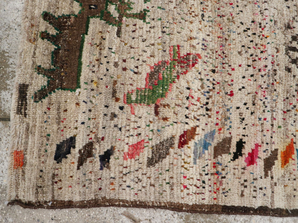 Vintage Persian Gabbeh Rug, No.25255 - Gss