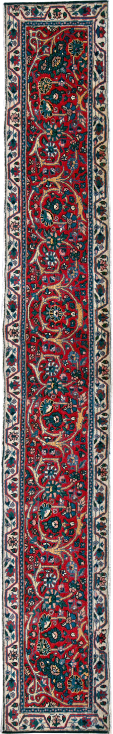 Antique Persian Tabriz Runner, No.25258 - Gss
