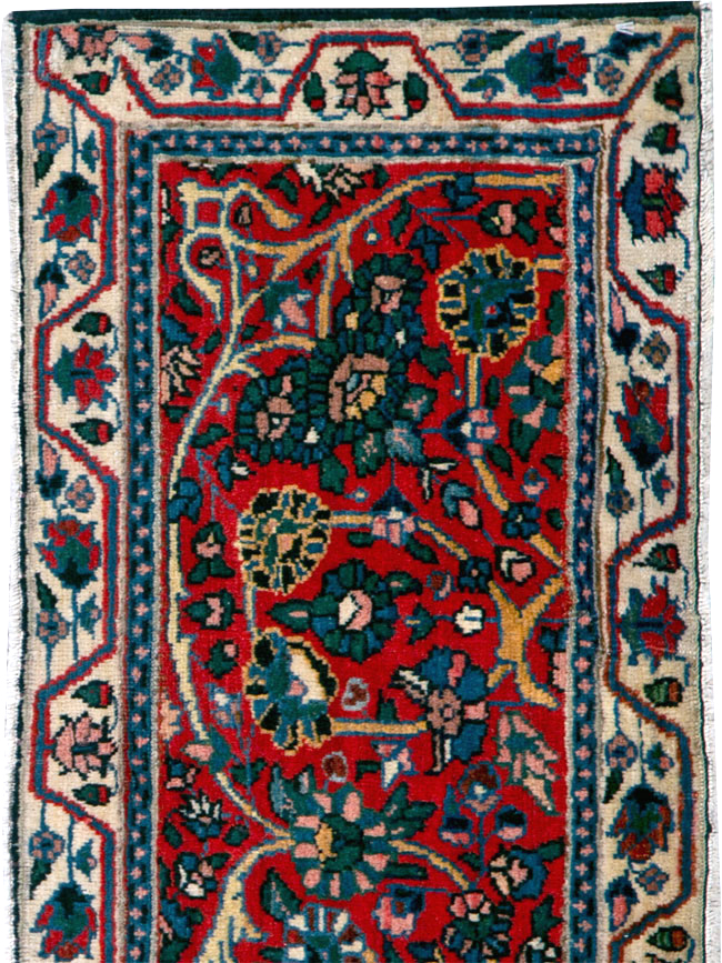 Antique Persian Tabriz Runner, No.25258 - Gss