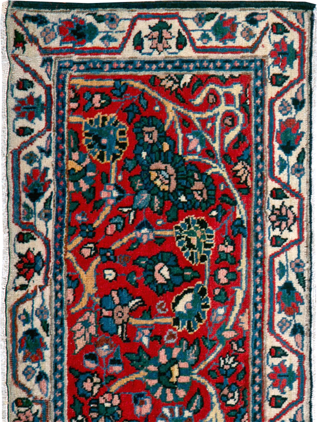 Antique Persian Tabriz Runner, No.25258 - Gss
