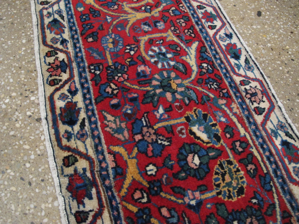 Antique Persian Tabriz Runner, No.25258 - Gss