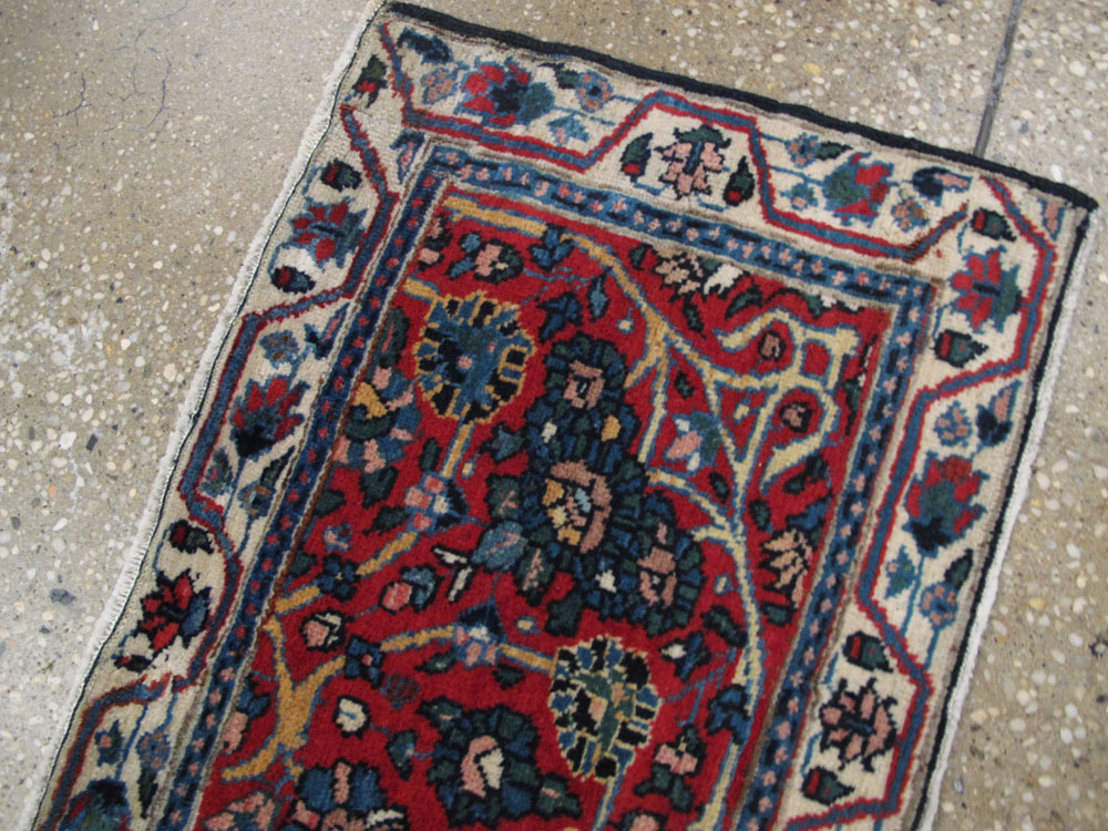 Antique Persian Tabriz Runner, No.25258 - Gss
