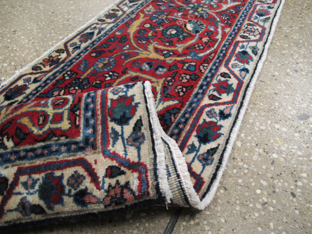 Antique Persian Tabriz Runner, No.25258 - Gss