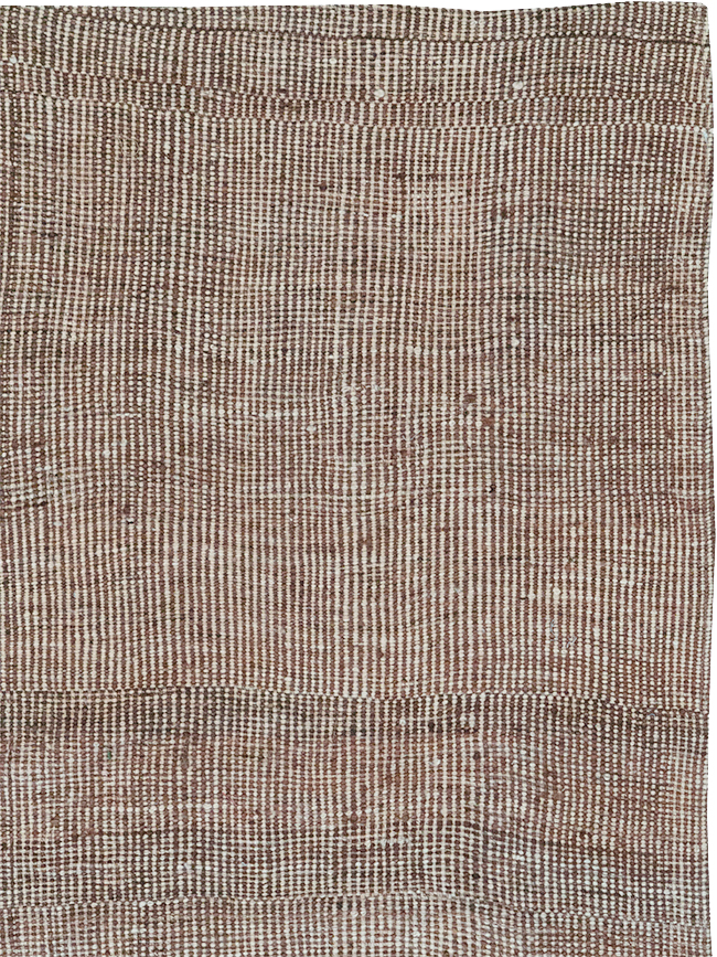 Vintage Persian Flatweave Kilim Square Accent Rug, No.25269 - Gss