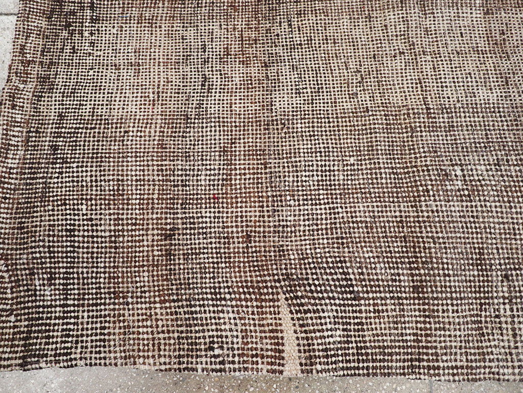 Vintage Persian Flatweave Kilim Square Accent Rug, No.25269 - Gss