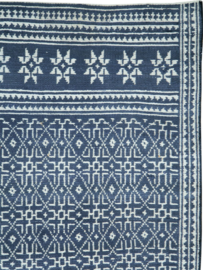 Vintage Persian Flatweave Kilim , No.25270 - Gss