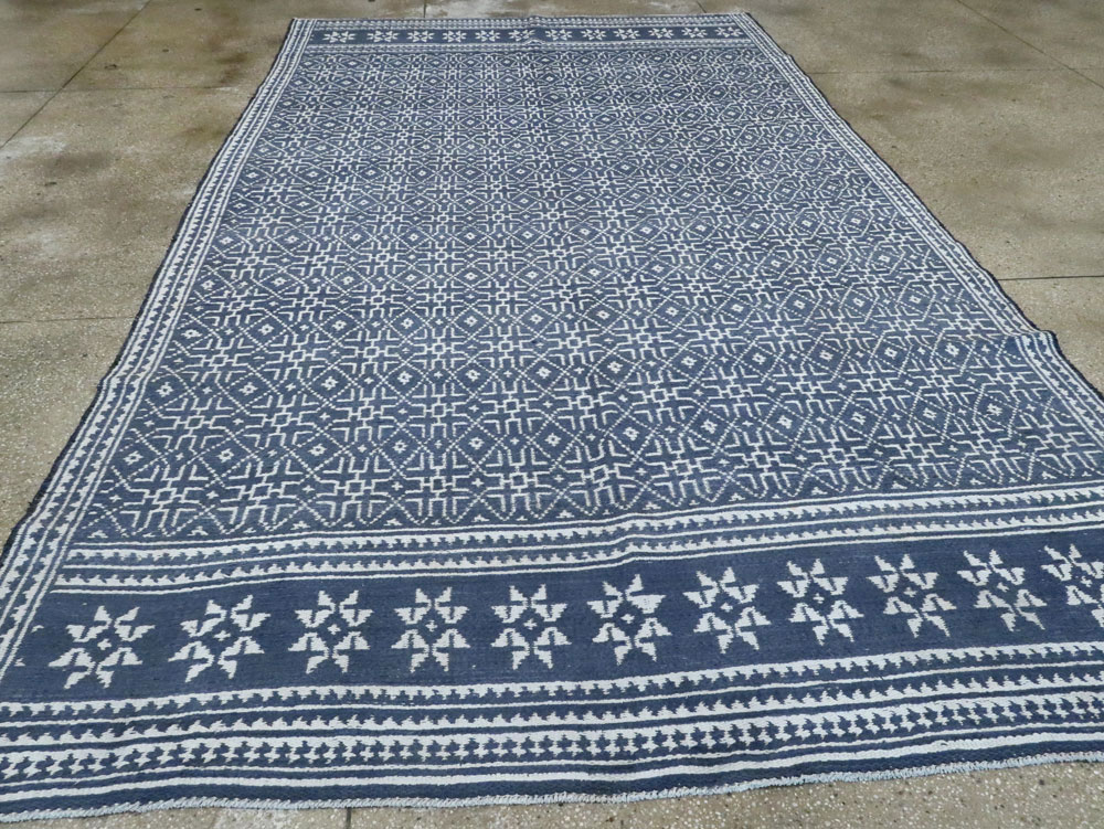 Vintage Persian Flatweave Kilim , No.25270 - Gss