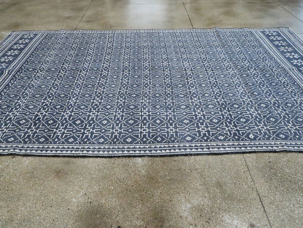 Vintage Persian Flatweave Kilim , No.25270 - Gss