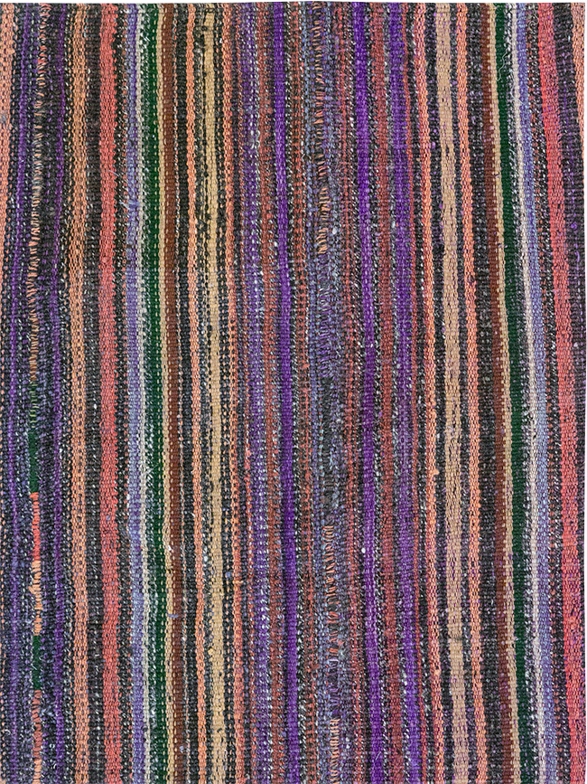 Vintage Persian Flatweave Kilim Accent Rug, No.25282 - Gss