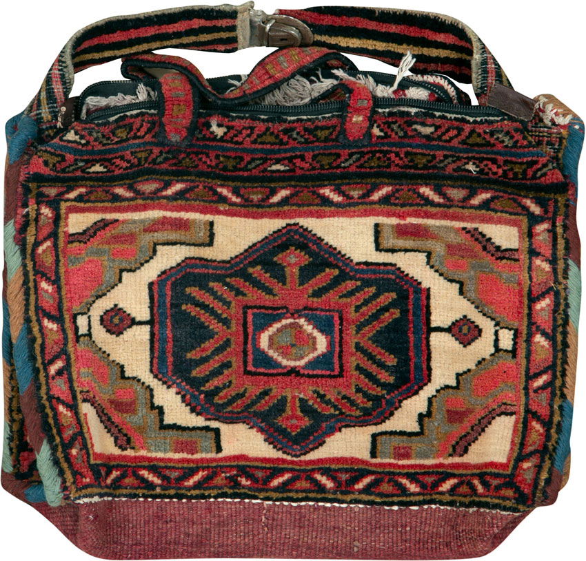 Vintage Persian Afshar Tribal Bag, No.25285 - Gss