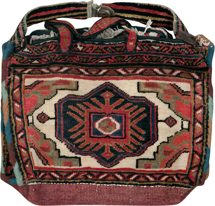 Vintage Persian Afshar Tribal Bag, No.25285 - Gss