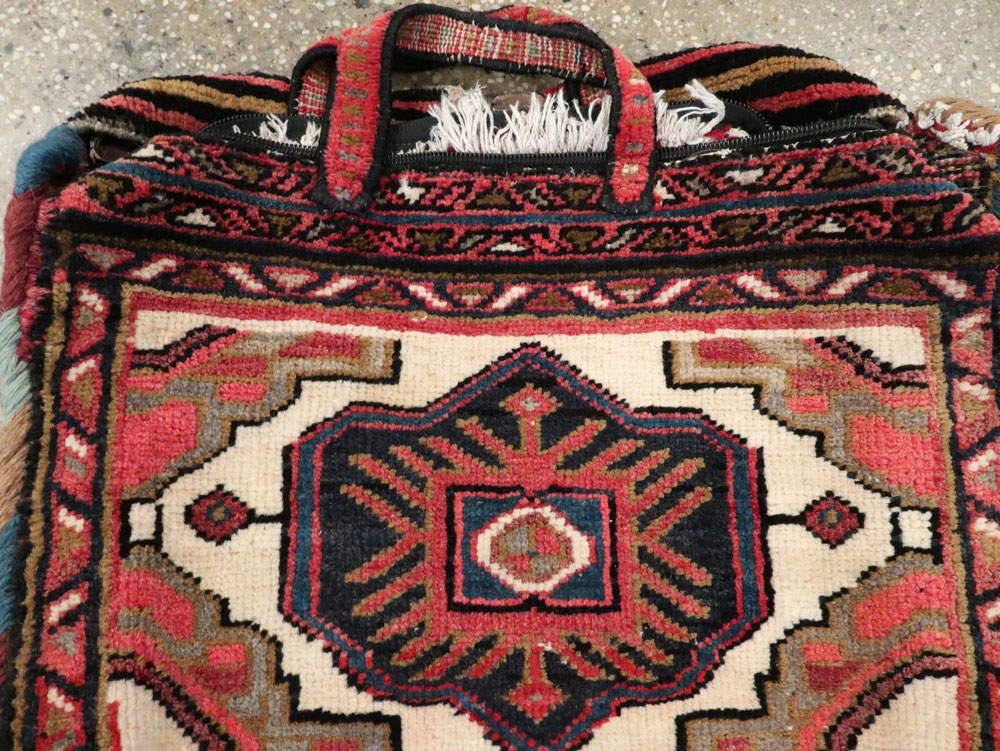 Vintage Persian Afshar Tribal Bag, No.25285 - Gss